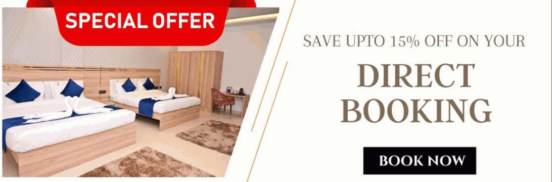 Special offer on direct hotel room booking