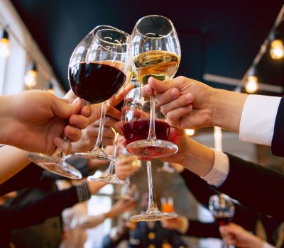 corporate dinner party image